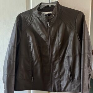 Leather jacket